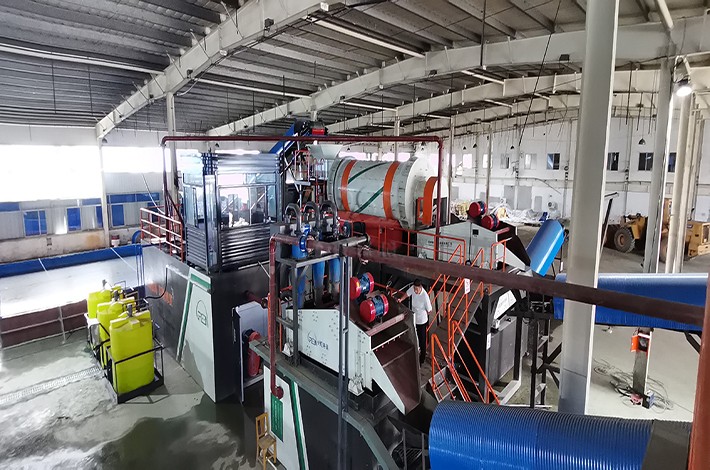 土壤淋洗设备安装现场 土壤淋洗设备安装现场