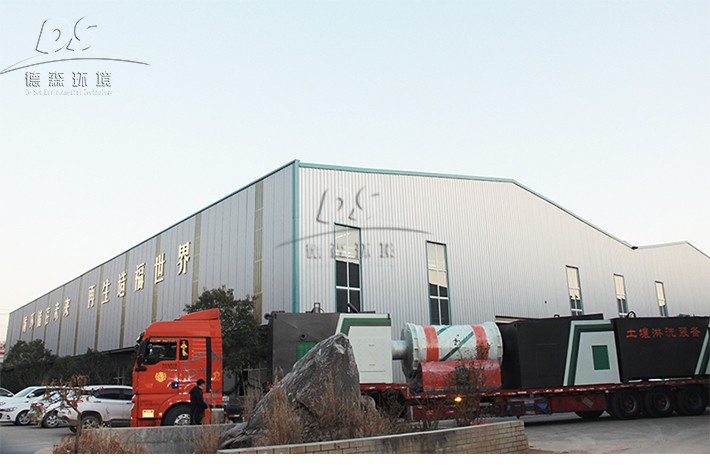 土壤淋洗设备发货现场