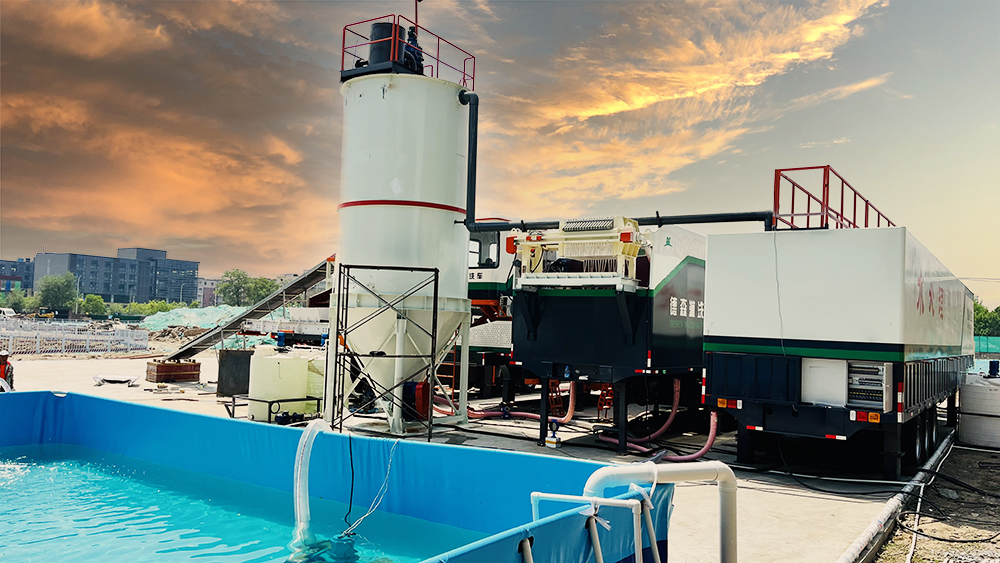 移动式土壤淋洗修复一体机——CA88官网淋洗车